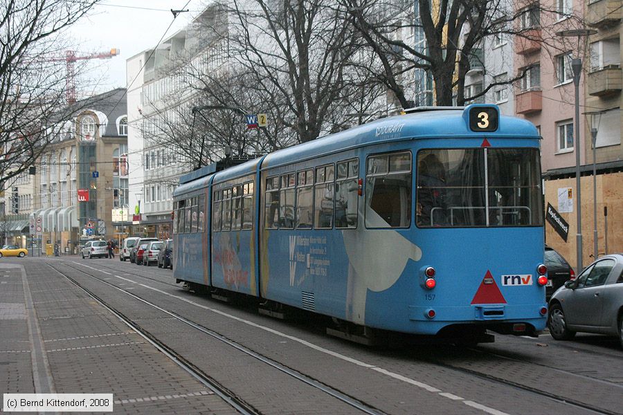 Stra&szlig;enbahn Ludwigshafen - 157
/ Bild: vbl157_bk0812010005.jpg