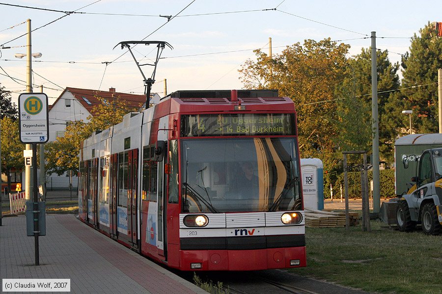Straßenbahn Ludwigshafen - 203
/ Bild: vbl203_cw0708010045.jpg