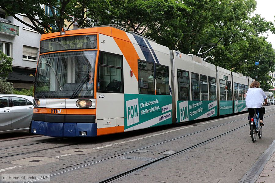 Stra&szlig;enbahn Ludwigshafen - 2205
/ Bild: rnv2205_bk2506020043.jpg