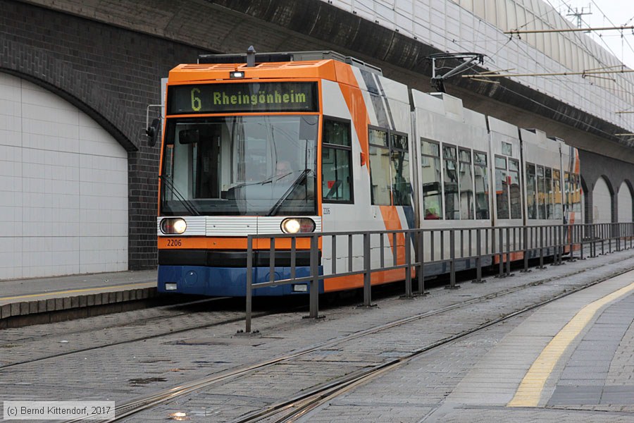 Straßenbahn Ludwigshafen - 2206
/ Bild: rnv2206_bk1712200012.jpg