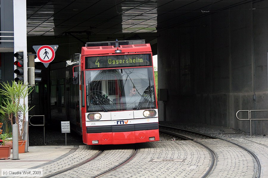 Stra&szlig;enbahn Ludwigshafen - 206
/ Bild: vbl206_cw0905130025.jpg