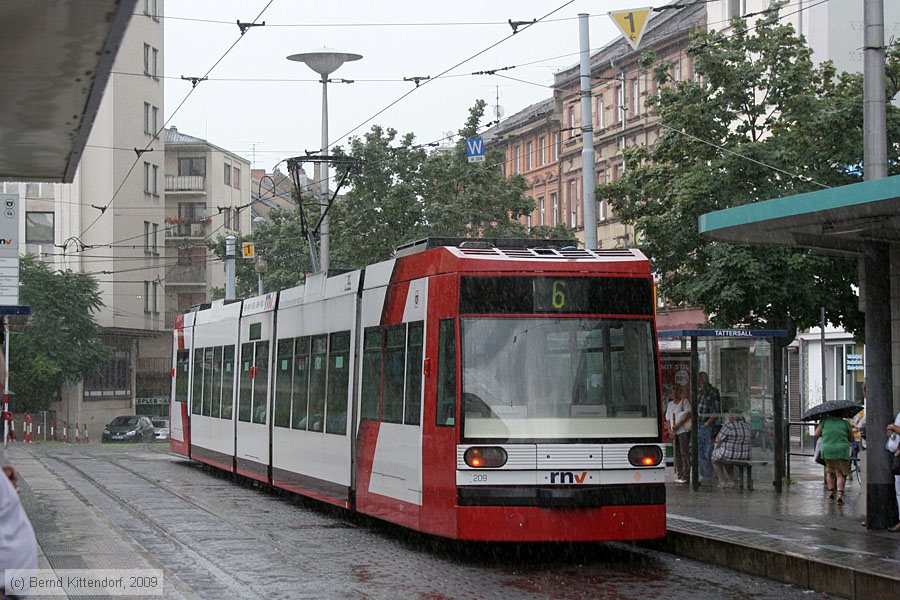 Stra&szlig;enbahn Ludwigshafen - 209
/ Bild: vbl209_bk0906250041.jpg
