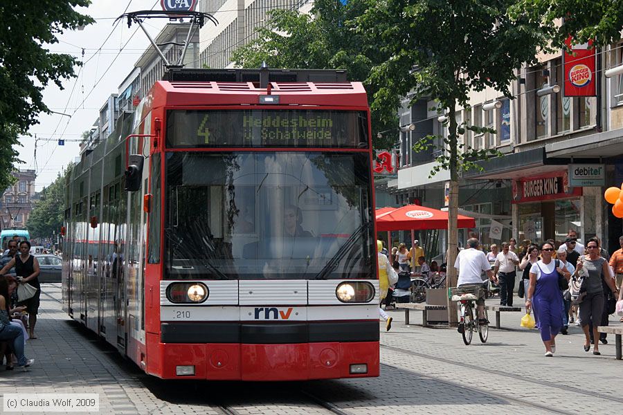 Stra&szlig;enbahn Ludwigshafen - 210
/ Bild: vbl210_cw0907020092.jpg