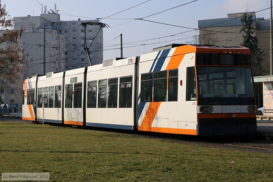 Stra&szlig;enbahn Ludwigshafen - 2213
/ Bild: rnv2213_bk1802180006.jpg