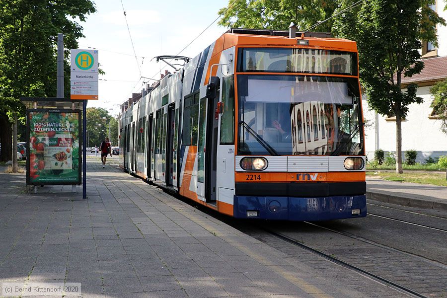 Stra&szlig;enbahn Ludwigshafen - 2214
/ Bild: rnv2214_bk2007230016.jpg
