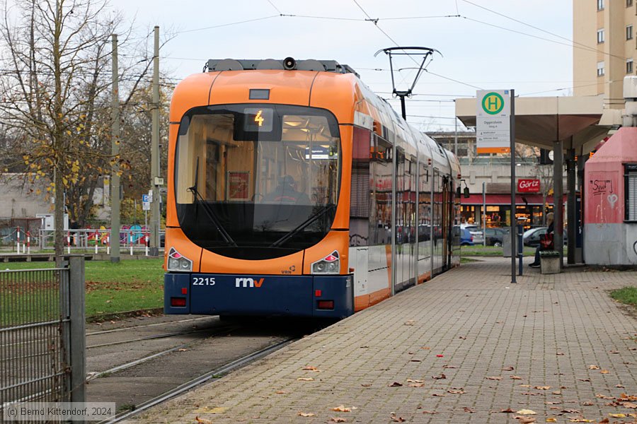 Straßenbahn Ludwigshafen - 2215
/ Bild: rnv2215_bk2411160008.jpg