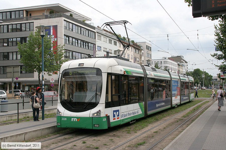 Straßenbahn Ludwigshafen - 2220
/ Bild: rnv2220_bk1106170052.jpg