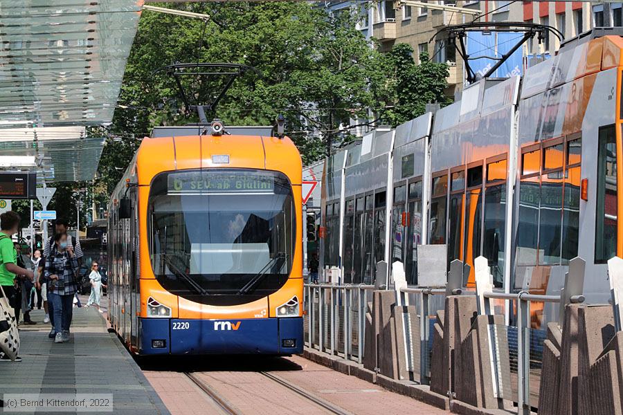 Straßenbahn Ludwigshafen - 2220
/ Bild: rnv2220_bk2205090007.jpg