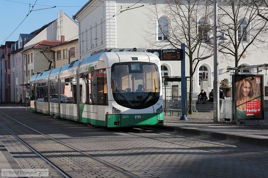 Straßenbahn Ludwigshafen - 2221
/ Bild: rnv2221_bk1703100005.jpg
