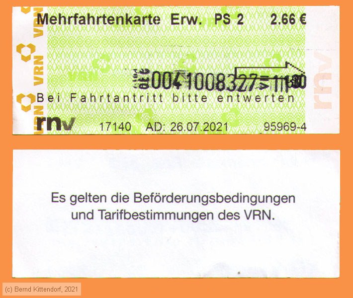 Ludwigshafen am Rhein - RNV - Fahrkarte
/ Bild: rnv_fk20210727mfkps24.jpg