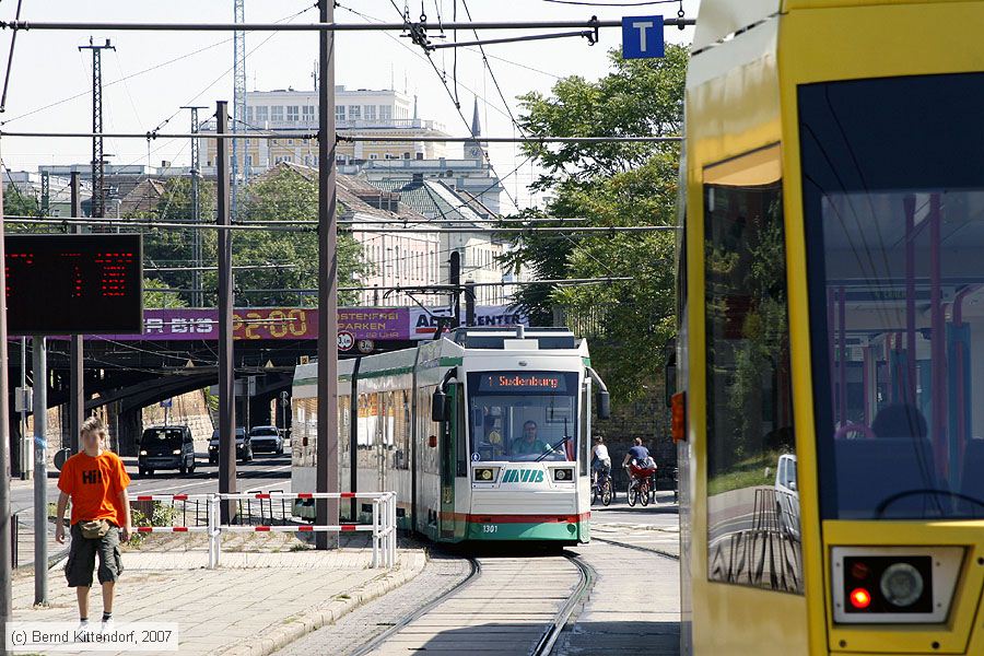 Stra&szlig;enbahn Magdeburg - 1301
/ Bild: magdeburg1301_bk0708050095.jpg