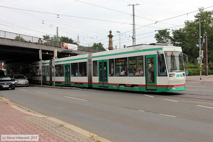 Stra&szlig;enbahn Magdeburg - 1301
/ Bild: magdeburg1301_bk1707100044.jpg