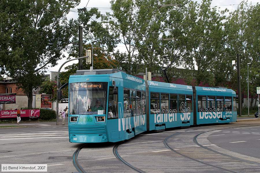 Straßenbahn Magdeburg - 1306
/ Bild: magdeburg1306_bk0708030110.jpg Straßenbahn Magdeburg - 1306
/ Bild: magdeburg1306_bk0708030110.jpg