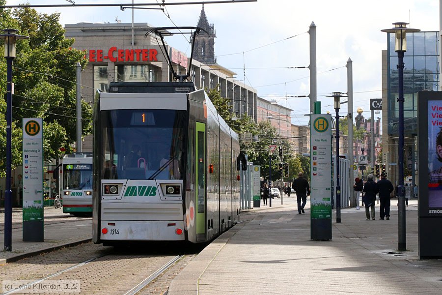 Stra&szlig;enbahn Magdeburg - 1314
/ Bild: magdeburg1314_bk2209190090.jpg