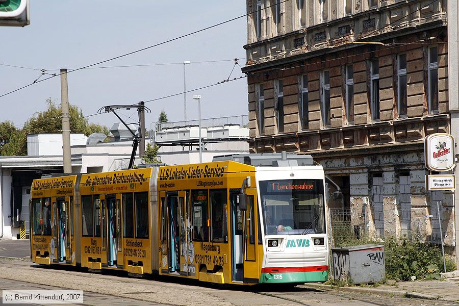 Straßenbahn Magdeburg - 1315
/ Bild: magdeburg1315_bk0708050129.jpg