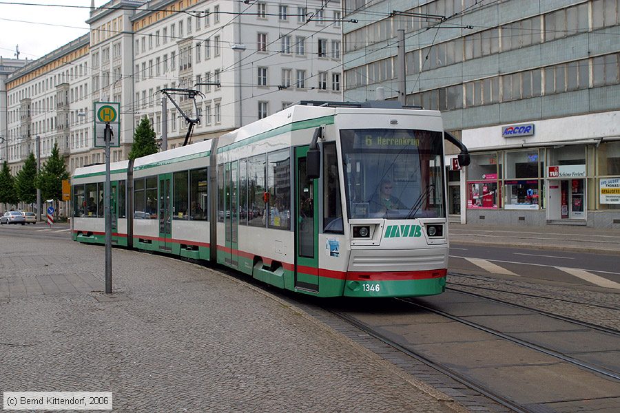 Stra&szlig;enbahn Magdeburg - 1346
/ Bild: magdeburg1346_bk0605140153.jpg