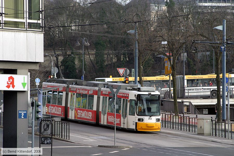 Straßenbahn Mainz - 202
/ Bild: mainz202_bk0603250089.jpg