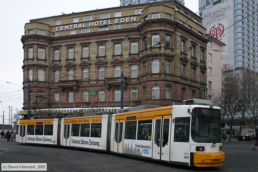Straßenbahn Mainz - 204
/ Bild: mainz204_e0025437.jpg