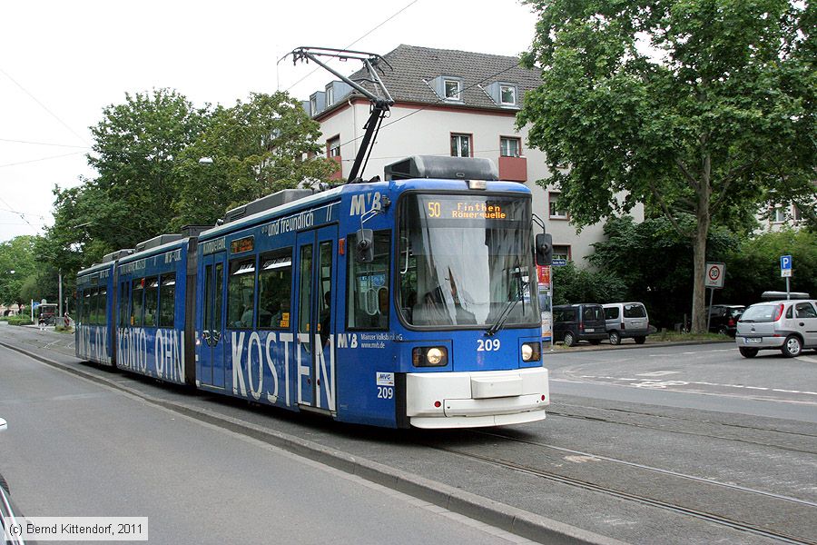 Straßenbahn Mainz - 209
/ Bild: mainz209_bk1106090329.jpg