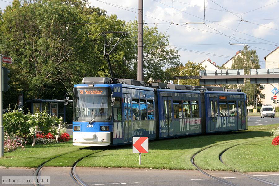 Straßenbahn Mainz - 209
/ Bild: mainz209_bk1108160100.jpg