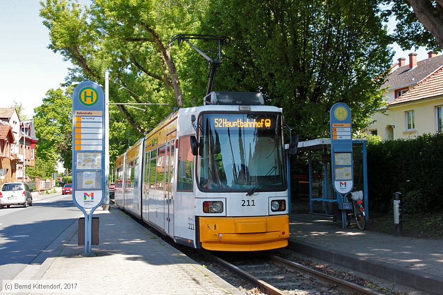 Straßenbahn Mainz - 211
/ Bild: mainz211_bk1705100098.jpg
