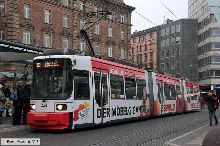 Straßenbahn Mainz - 214
/ Bild: mainz214_bk1312120037.jpg