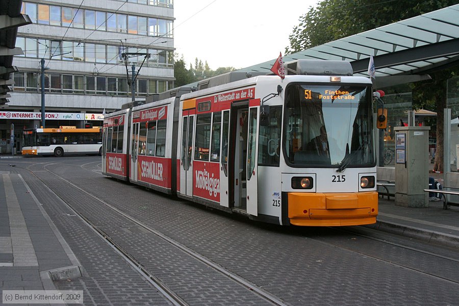 Stra&szlig;enbahn Mainz - 215
/ Bild: mainz215_bk0910180012.jpg