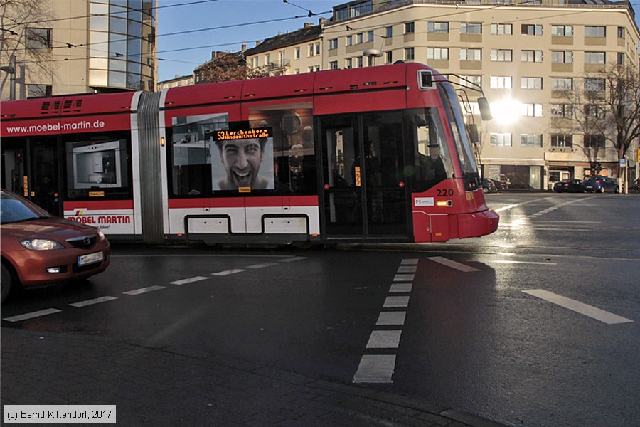 Straßenbahn Mainz - 220
/ Bild: mainz220_bk1701040124.jpg