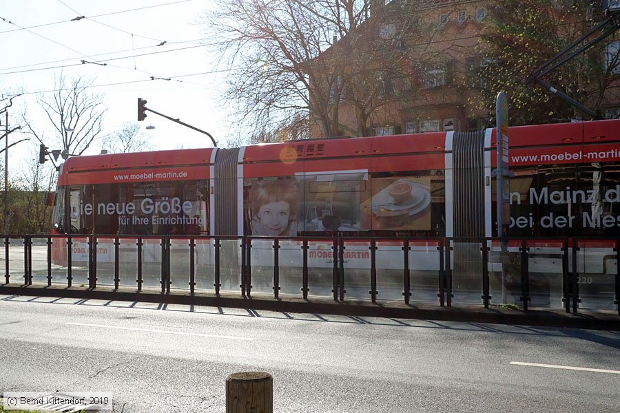Stra&szlig;enbahn Mainz - 220
/ Bild: mainz220_bk1903290135.jpg
