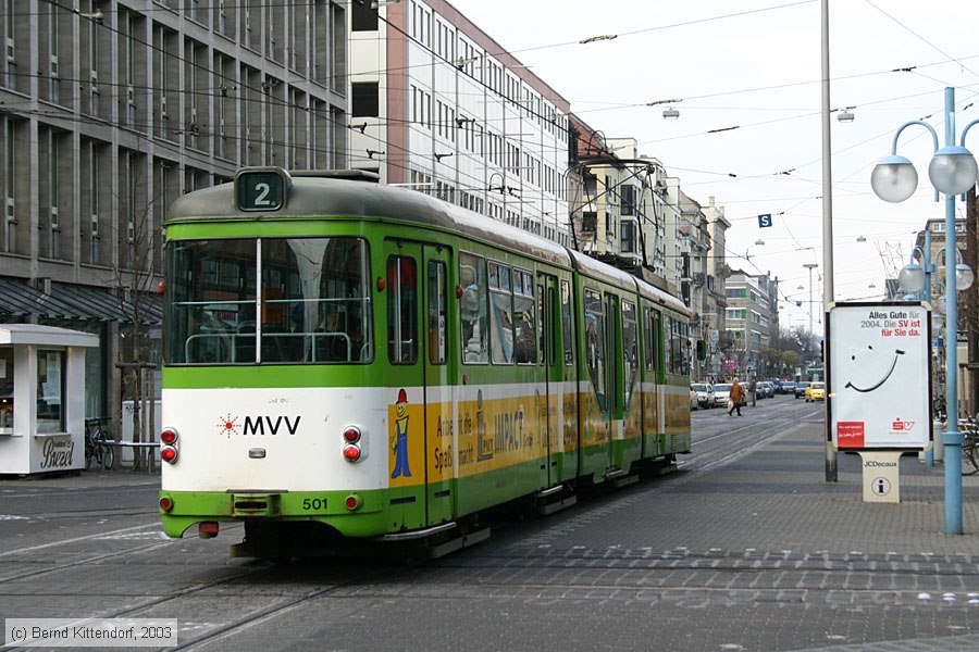 Straßenbahn Mannheim - 501
/ Bild: mvg501_e0001249.jpg Straßenbahn Mannheim - 501
/ Bild: mvg501_e0001249.jpg