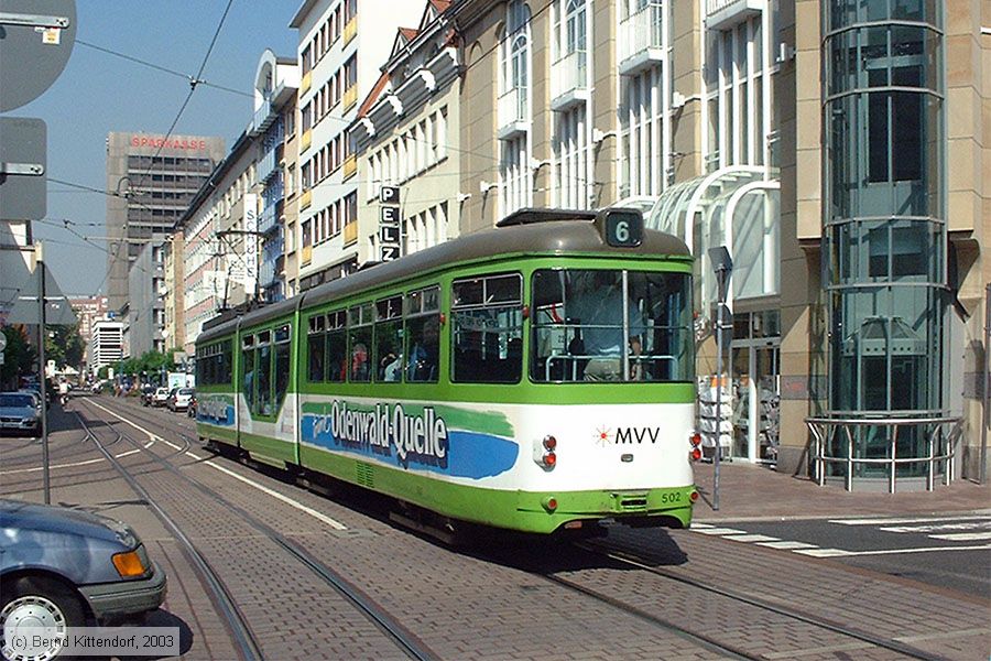 Straßenbahn Mannheim - 502
/ Bild: mvg502_10903.jpg