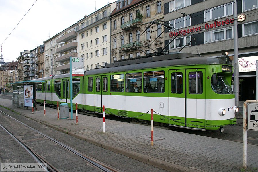Straßenbahn Mannheim - 503
/ Bild: mvg503_e0016444.jpg
