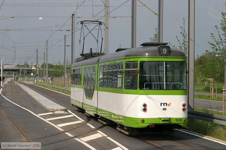 Straßenbahn Mannheim - 504
/ Bild: mvg504_bk0605090069.jpg