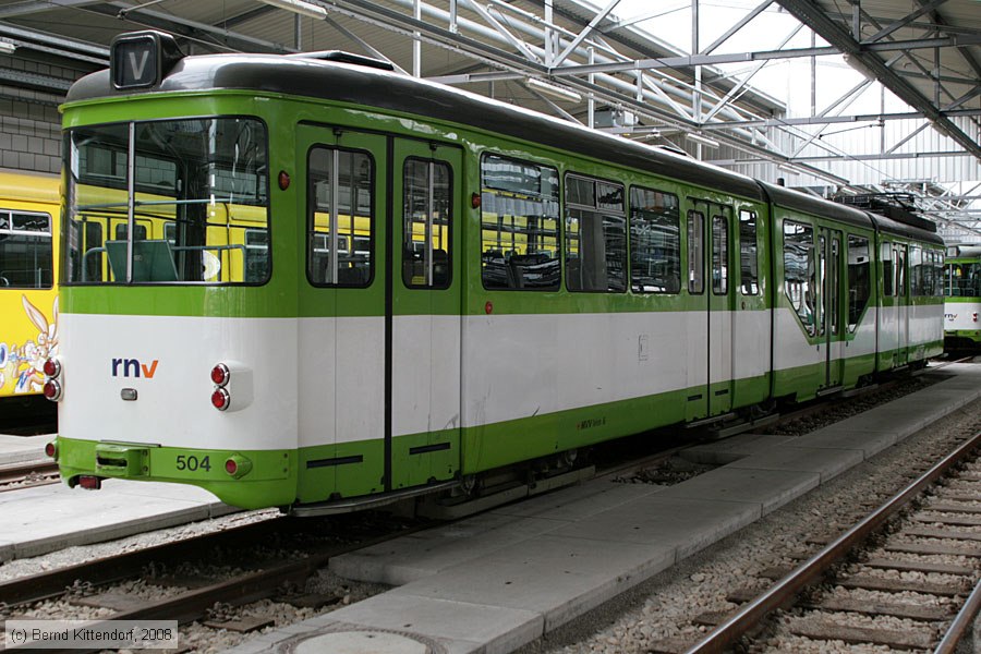 Straßenbahn Mannheim - 504
/ Bild: mvg504_bk0803160185.jpg
