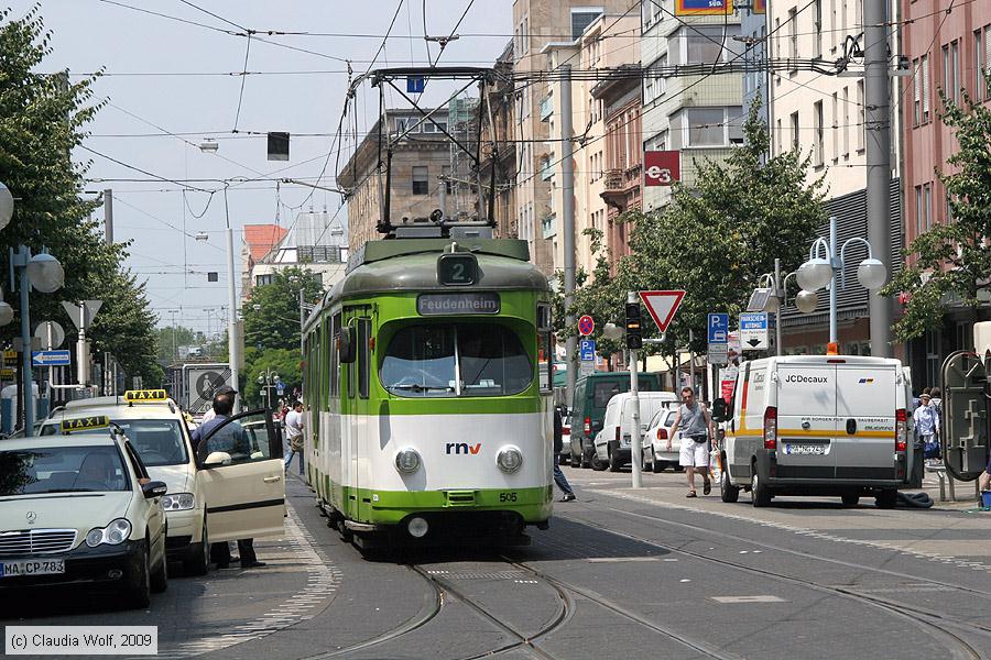 Straßenbahn Mannheim - 505
/ Bild: mvg505_cw0907020110.jpg