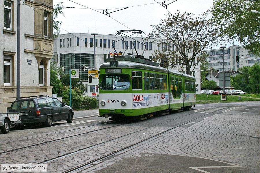 Straßenbahn Mannheim - 507
/ Bild: mvg507_e0003507.jpg