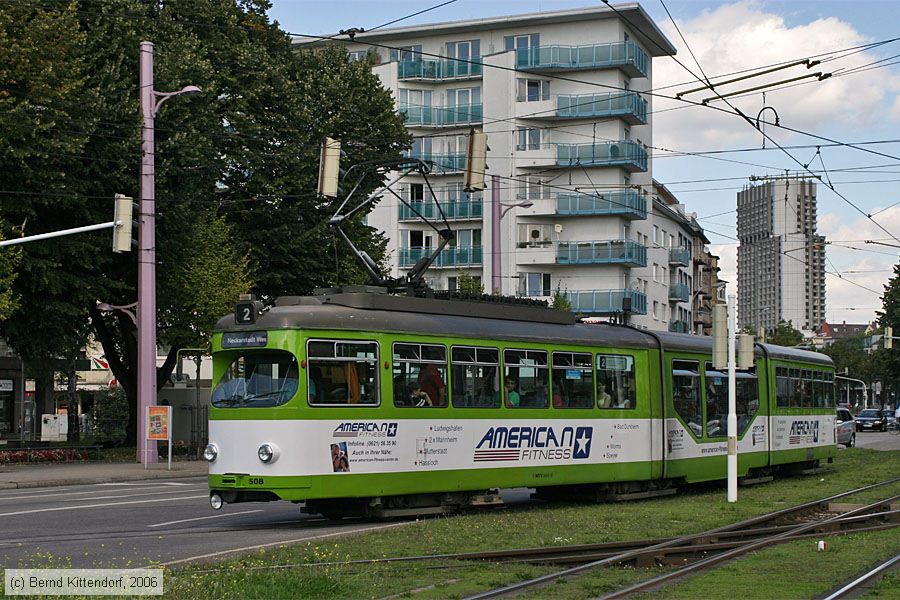 Straßenbahn Mannheim - 508
/ Bild: mvg508_bk0609040032.jpg