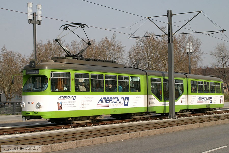 Straßenbahn Mannheim - 508
/ Bild: mvg508_bk0704010023.jpg