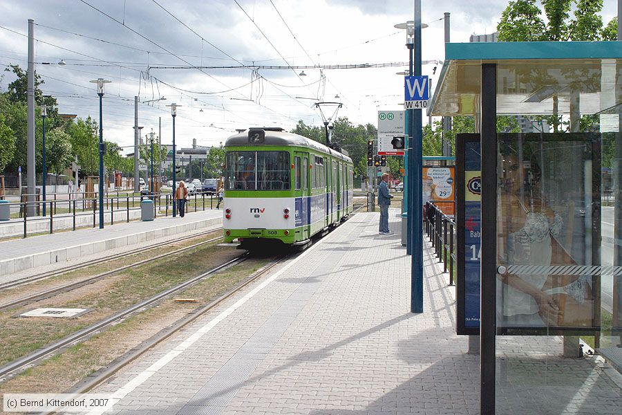 Straßenbahn Mannheim - 508
/ Bild: mvg508_bk0705080075.jpg