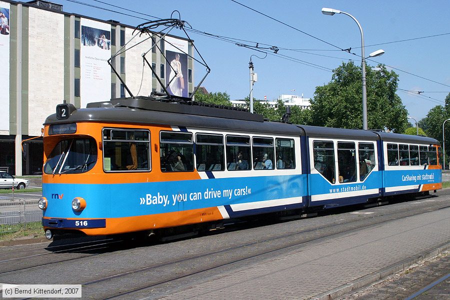 Straßenbahn Mannheim - 516
/ Bild: mvg516_bk0705180033.jpg Straßenbahn Mannheim - 516
/ Bild: mvg516_bk0705180033.jpg