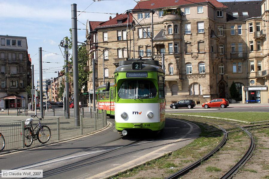 Straßenbahn Mannheim - 518
/ Bild: mvg518_cw0707140010.jpg