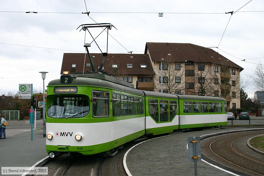 Straßenbahn Mannheim - 519
/ Bild: mvg519_e0001093.jpg