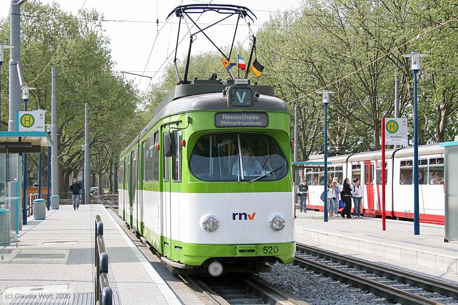 Straßenbahn Mannheim - 520
/ Bild: mvg520_cw0605090030.jpg