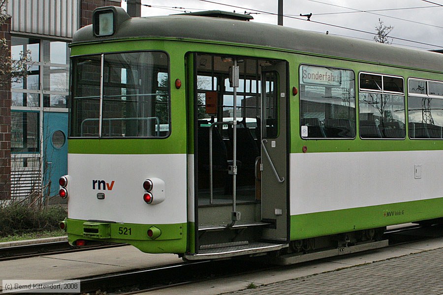 Straßenbahn Mannheim - 521
/ Bild: mvg521_bk0803160023.jpg
