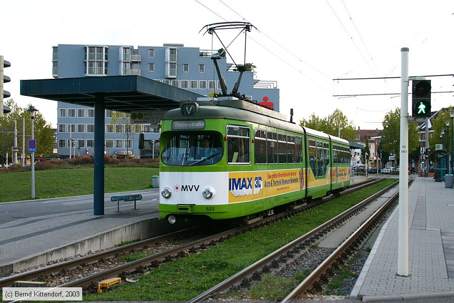 Straßenbahn Mannheim - 522
/ Bild: mvg522_e0000270.jpg