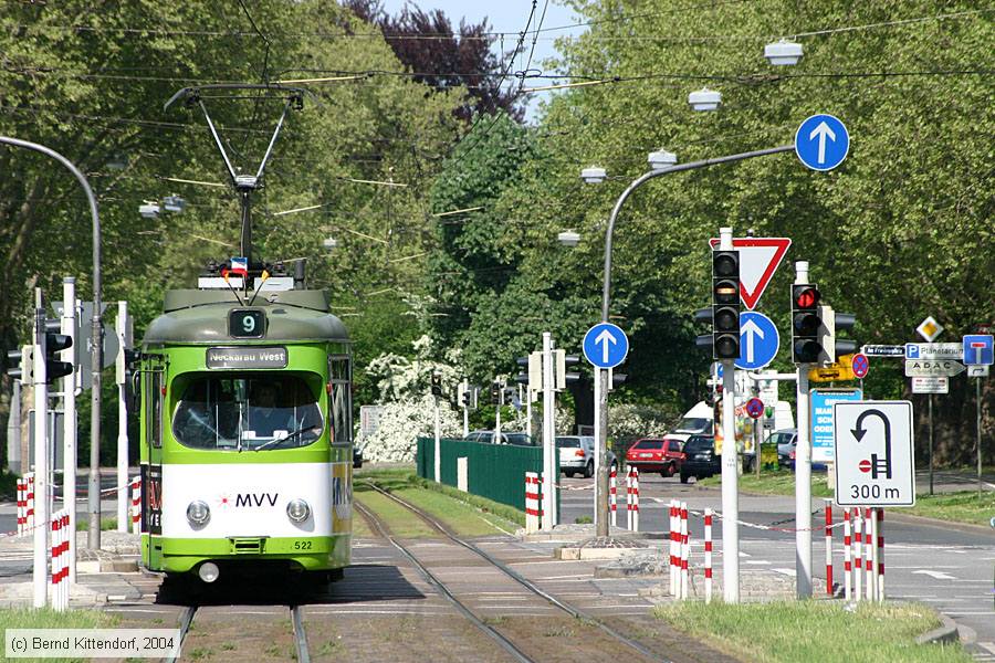 Stra&szlig;enbahn Mannheim - 522
/ Bild: mvg522_e0003453.jpg