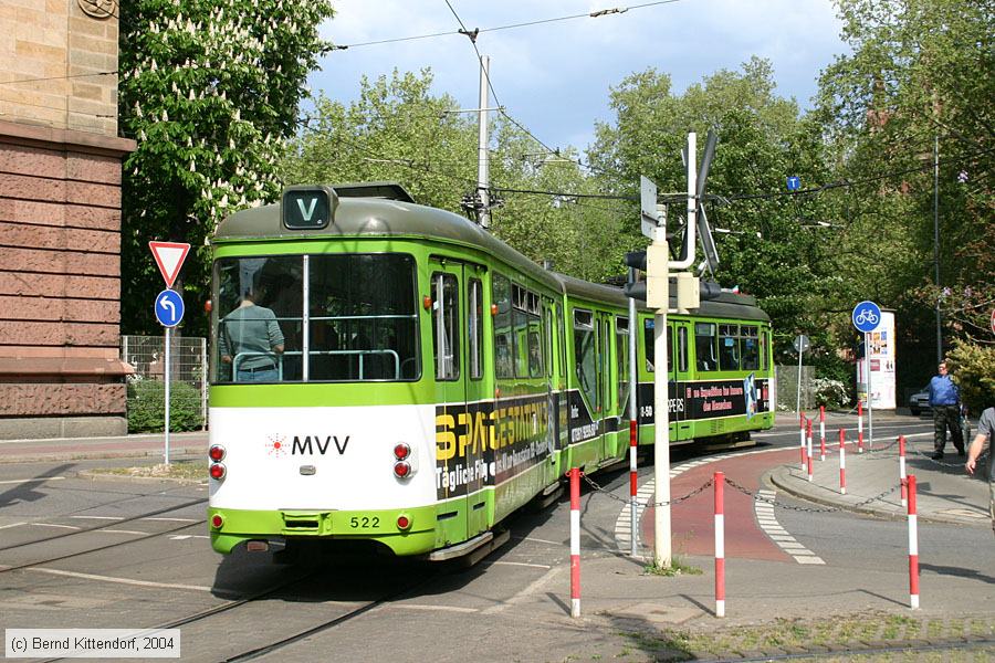 Straßenbahn Mannheim - 522
/ Bild: mvg522_e0003470.jpg