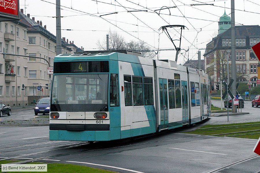 Straßenbahn Mannheim - 601
/ Bild: mvg601_bk0703310094.jpg