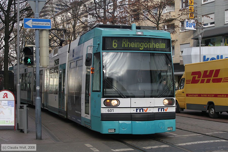 Straßenbahn Mannheim - 601
/ Bild: mvg601_cw0801210031.jpg