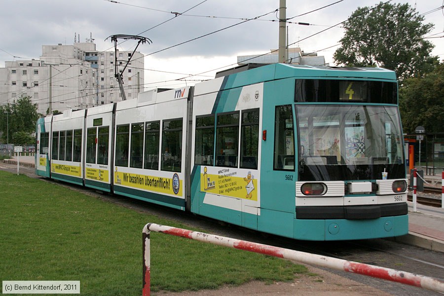 Straßenbahn Mannheim - 5602
/ Bild: rnv5602_bk1108060007.jpg